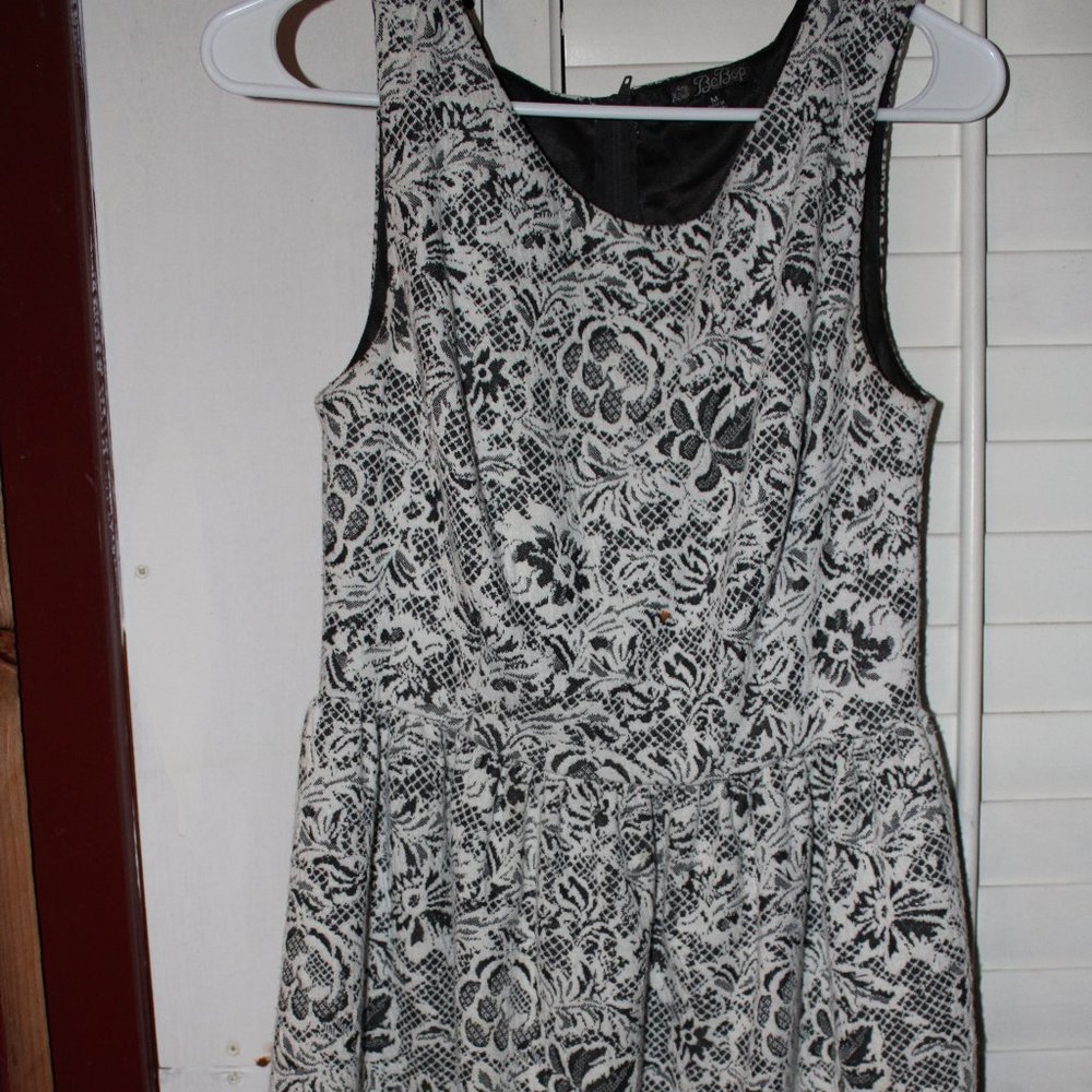 Black and White classy cocktail dress